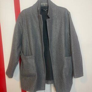 Womens Wool Coat Grey